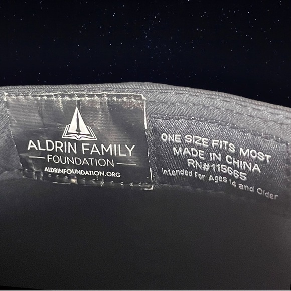 ALDRIN Foundation NASA Baseball cap - Picture 7 of 7